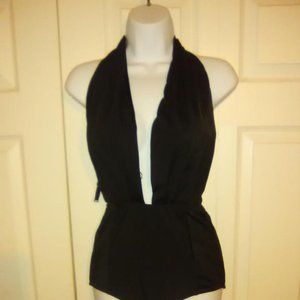 COCOSHIP Women's Black, One-Piece Swimwear